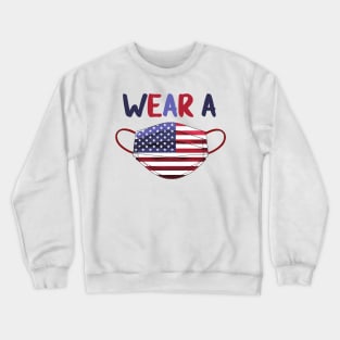 Wear A Mask Crewneck Sweatshirt